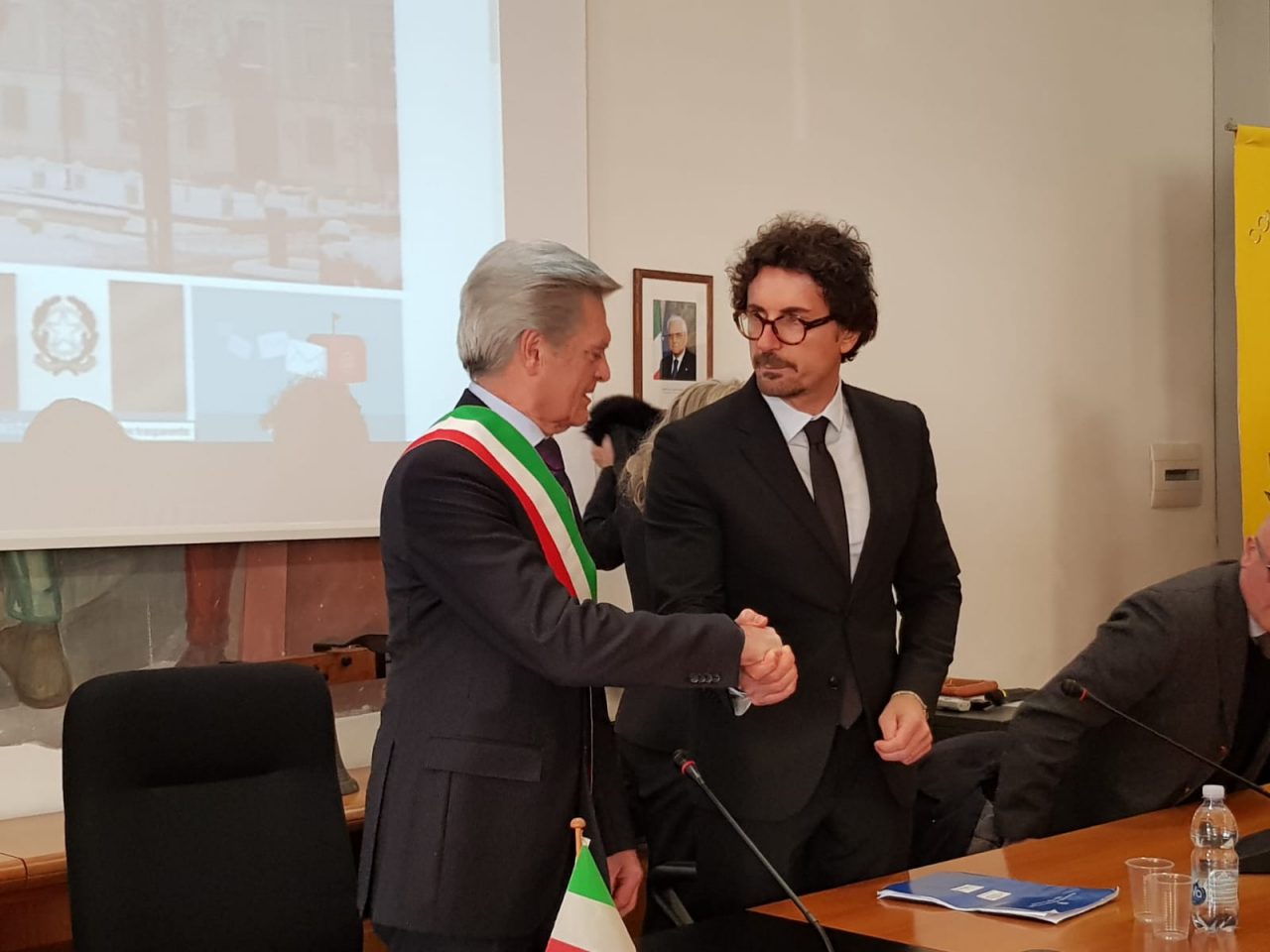 Toninelli ai sindaci: “Il ponte di Paderno è una priorità nazionale” FOTO e VIDEO