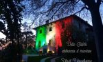 Villa Calchi si illumina del tricolore