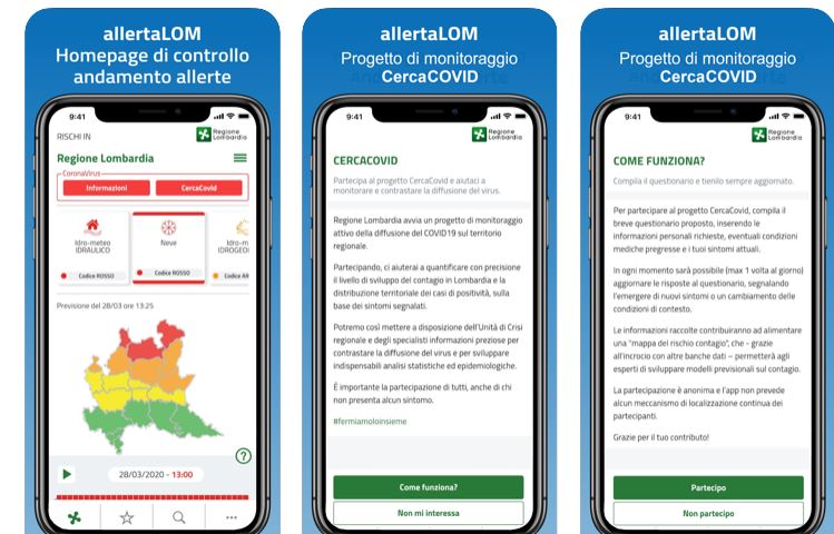 Ecco l’app per mappare il rischio contagi da Coronavirus