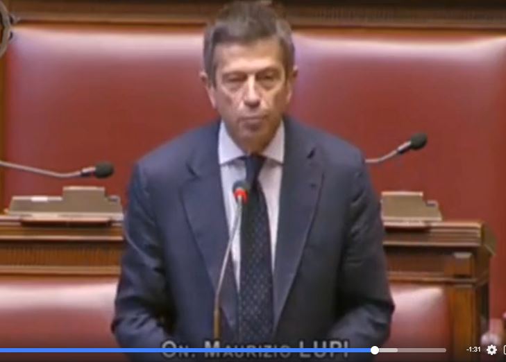 L’onorevole Lupi in Parlamento: “L’economia non è il regno del dio denaro, quella si chiama usura”