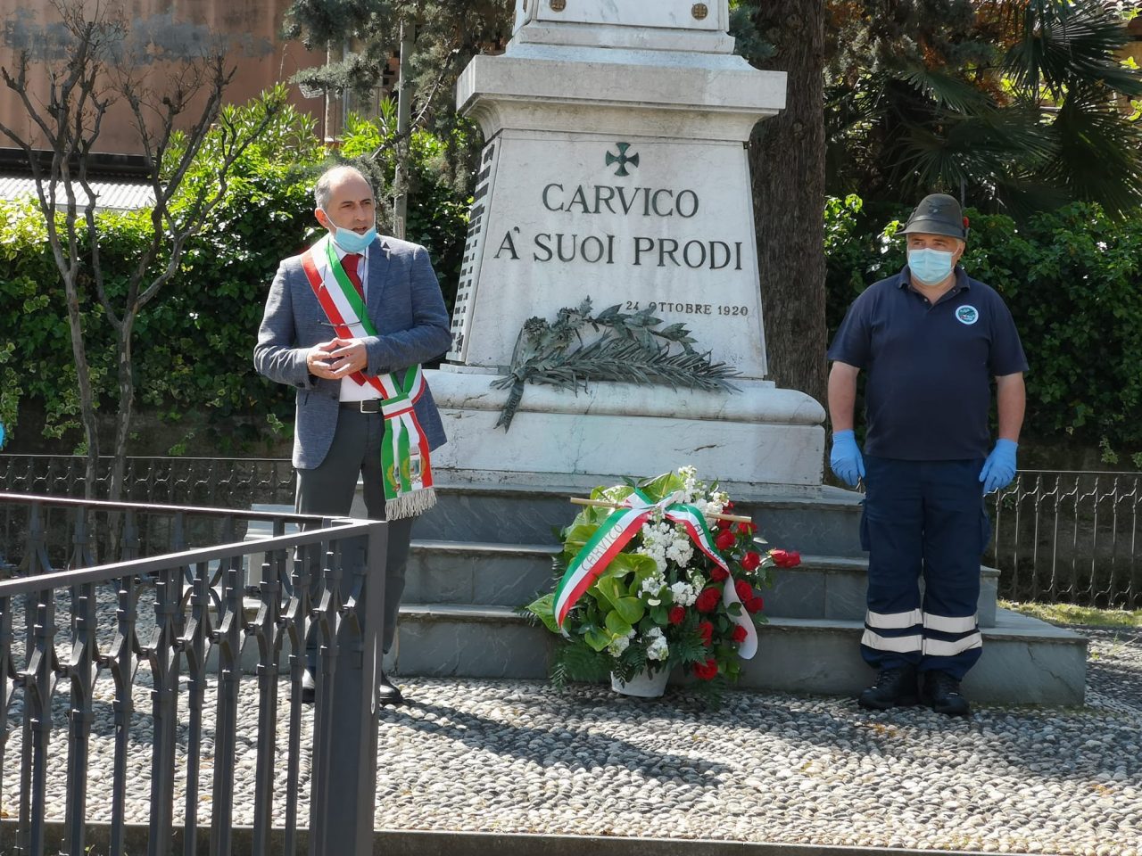 Carvico celebra la Festa della Liberazione FOTO