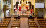 La messa del Giovedì Santo in una surreale chiesa di Sant'Ambrogio vuota FOTOGALLERY