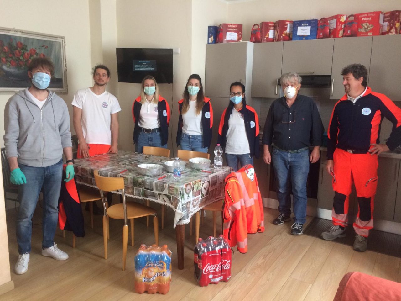 Solidarietà e gratitudine per i volontari del Soccorso Cisanese