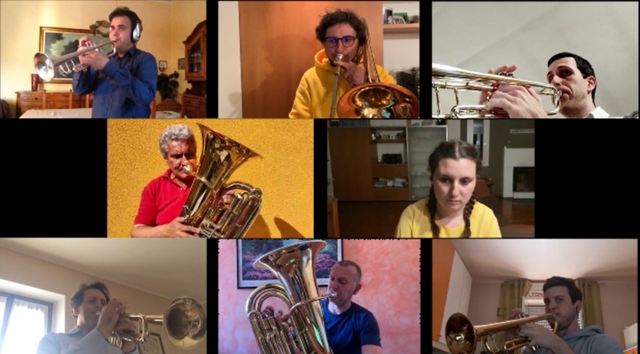 La banda di Airuno augura buona Pasqua con un altro bellissimo VIDEO