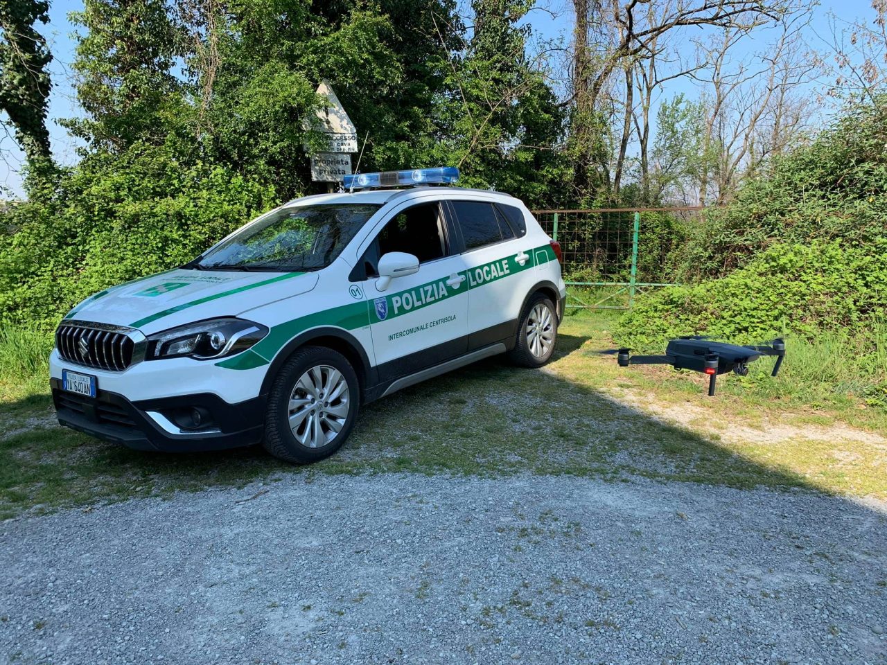 Coronavirus: al via i controlli con i droni FOTO