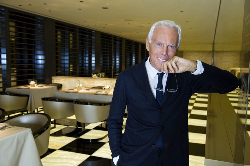 Giorgio Armani regala i camici all’ospedale di Merate