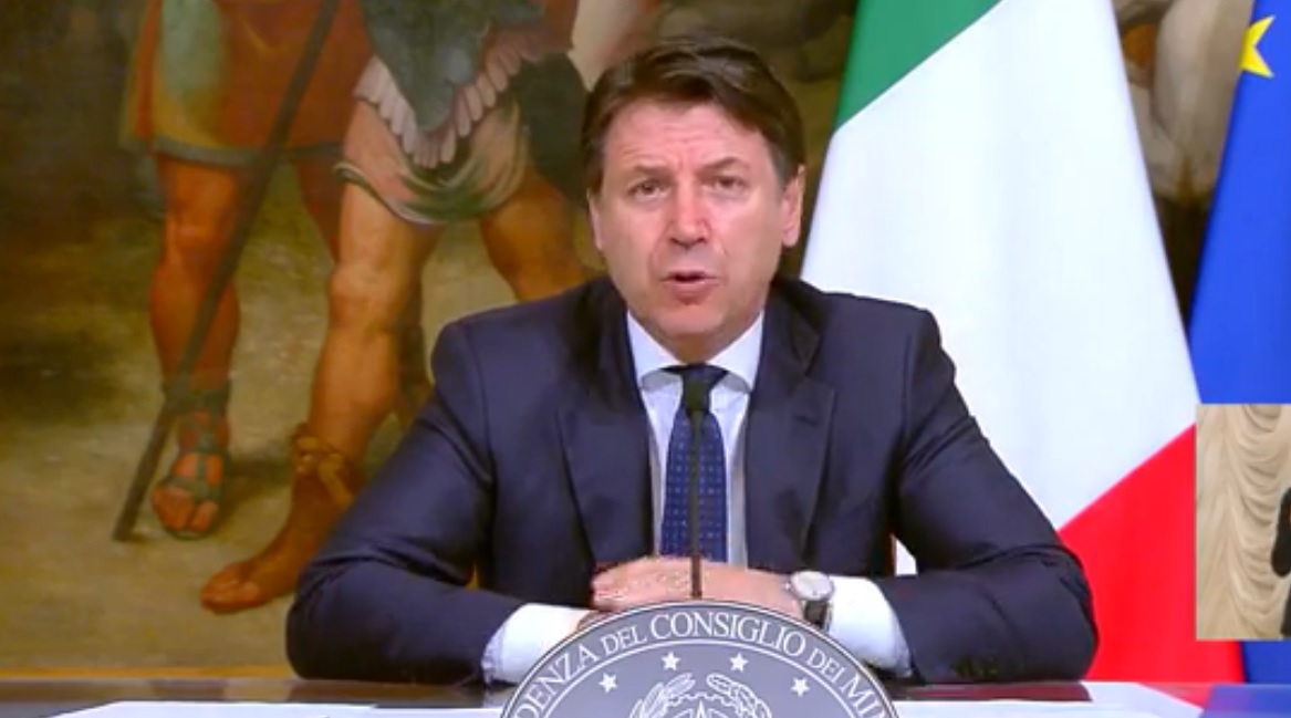 E’ ufficiale: misure restrittive contro Coronavirus prorogate fino a Pasquetta VIDEO