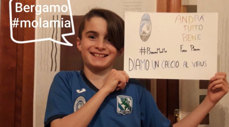 I bambini dell’Usd Missaglia Maresso mandano un VIDEO all’Atalanta (e ai bergamaschi)
