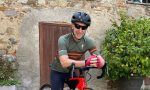 Linus dj a spasso per la Brianza in bicicletta