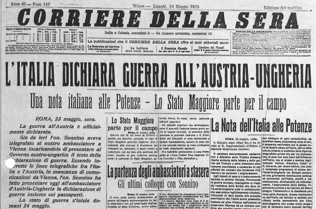 Accadeva il 24 maggio… del 1915