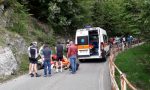 Scoppia una gomma e cade dalla bici, ciclista ricoverato in ospedale