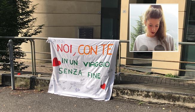 “Noi con te in un viaggio senza fine”: un omaggio alla 19enne travolta e uccisa