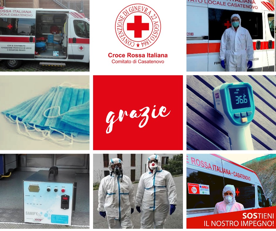 Insieme Cassago: raccolti 4450 euro a sostegno della CRI di Casatenovo