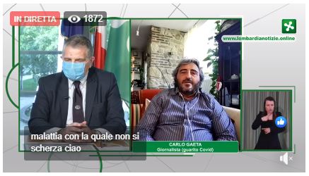 La testimonianza del barzaghese Gaeta, guarito dal Covid