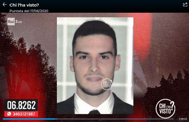 Il caso di Giovanni Sottocornola anche a Chi l’ha visto