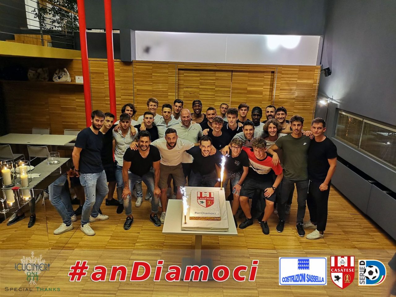 Casatese, è qui la festa! LE FOTO della cena della promozione in Serie D