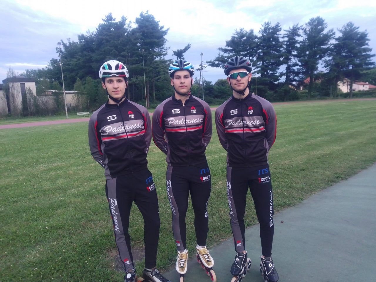 Riparte l’attività della nazionale di pattinaggio corsa con tre padernesi in pista FOTO