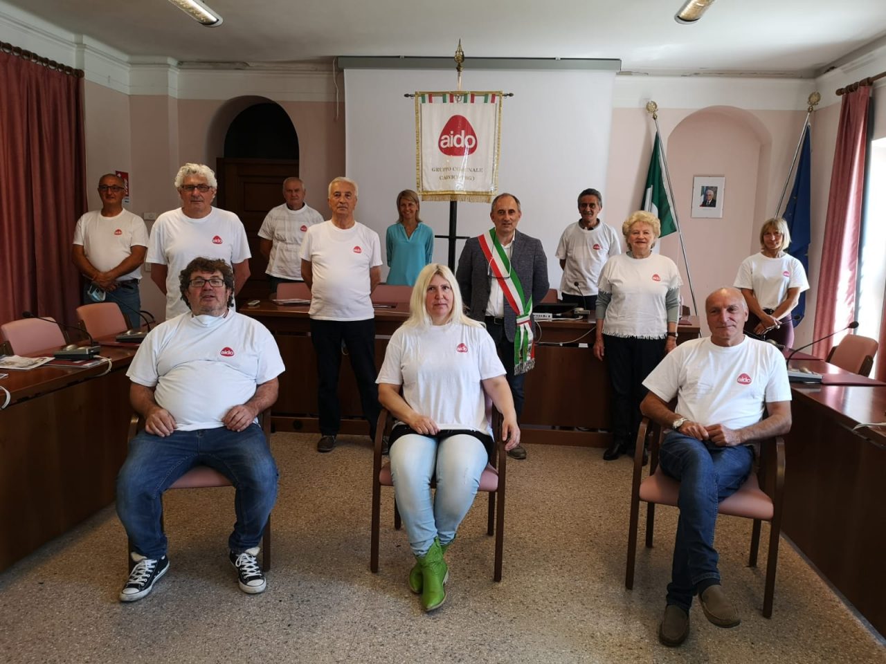 Carvico: presentazione ufficiale del direttivo Aido davanti al sindaco FOTOGALLERY