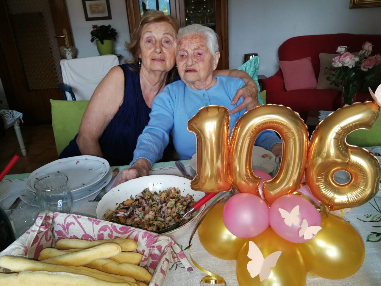 Airuno festeggia i 106 anni di Angela Rossi