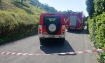 Auto ribaltata, un anziano ferito FOTO