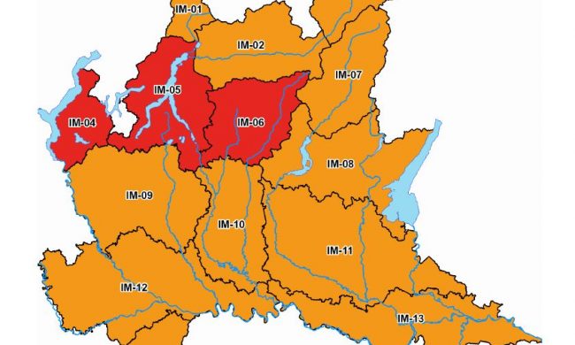 Nuova allerta meteo nel Lecchese: temporali forti e rischio idrogeologico