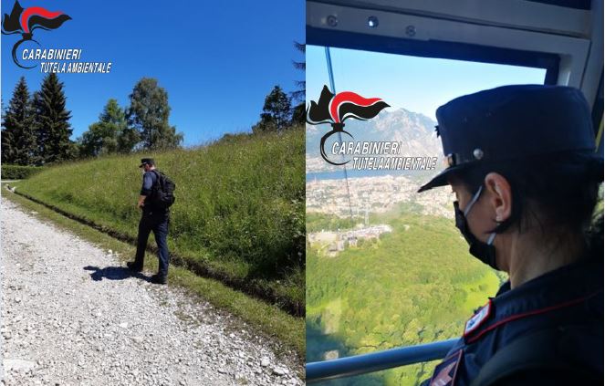 Turisti e lecchesi in massa sulle montagne: in campo (anzi in vetta) anche i Carabinieri
