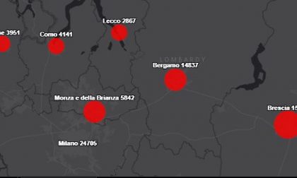 Coronavirus: ecco dove sono aumentati i casi nel Lecchese nell'ultima settimana