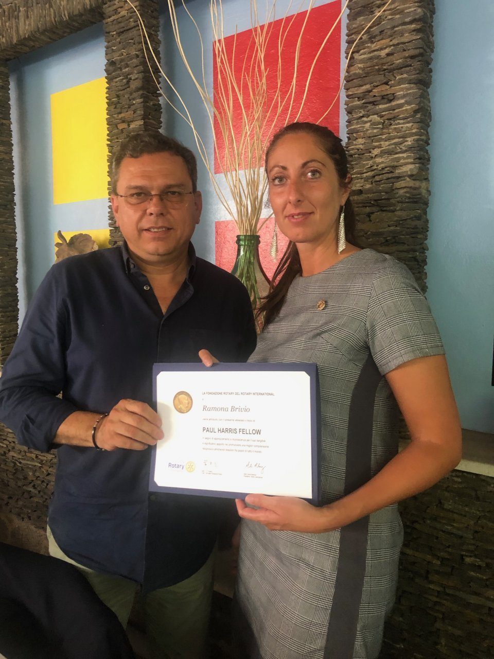 Rotary Club: Ramona Brivio premiata con un prestigioso riconoscimento