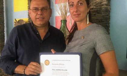 Rotary Club: Ramona Brivio premiata con un prestigioso riconoscimento