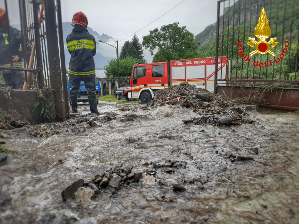 Maltempo: danni soprattutto nel Meratese. Esondato un torrente