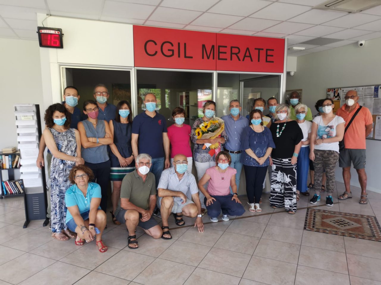 La Cgil saluta e ringrazia una storica delegata