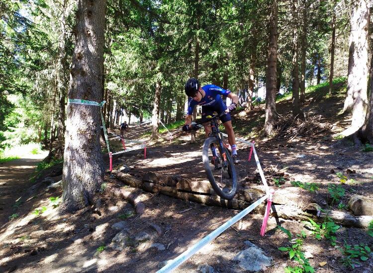 Michael Pecis in ritiro con la Nazionale