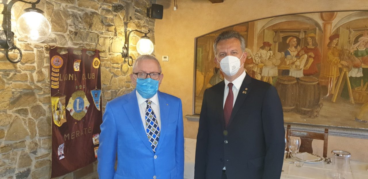 Carlo Vismara nuovo presidente del Lions Club di Merate FOTOGALLERY