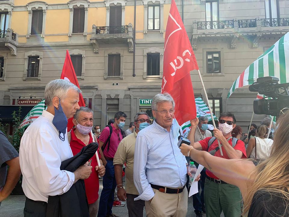 Niente ammortizzatori sociali: artigiani lecchesi in protesta