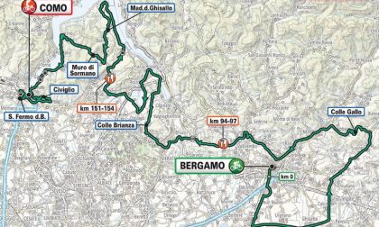 Giro di Lombardia 2020 eccezionalmente a Ferragosto: la partenza da Bergamo e passaggio in tanti Comuni del Meratese