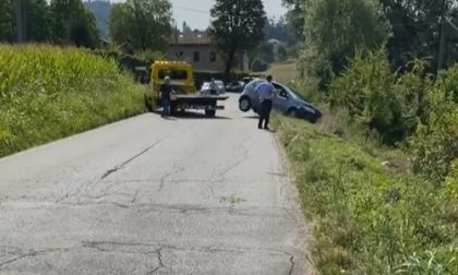 Incidente lungo la Provinciale, auto finisce fuori strada