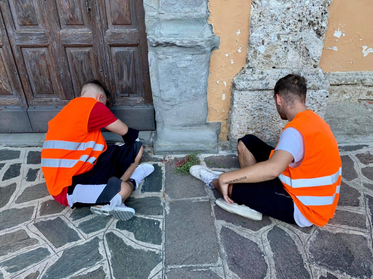 Santuario dell’Annunciata ripulito da giovani volontari FOTOGALLERY