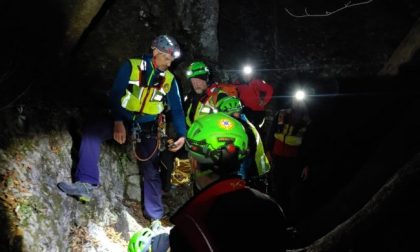 Salvati cinque alpinisti sul Moregallo