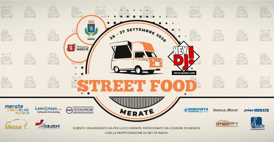 Questo weekend a Merate c’è lo Street food