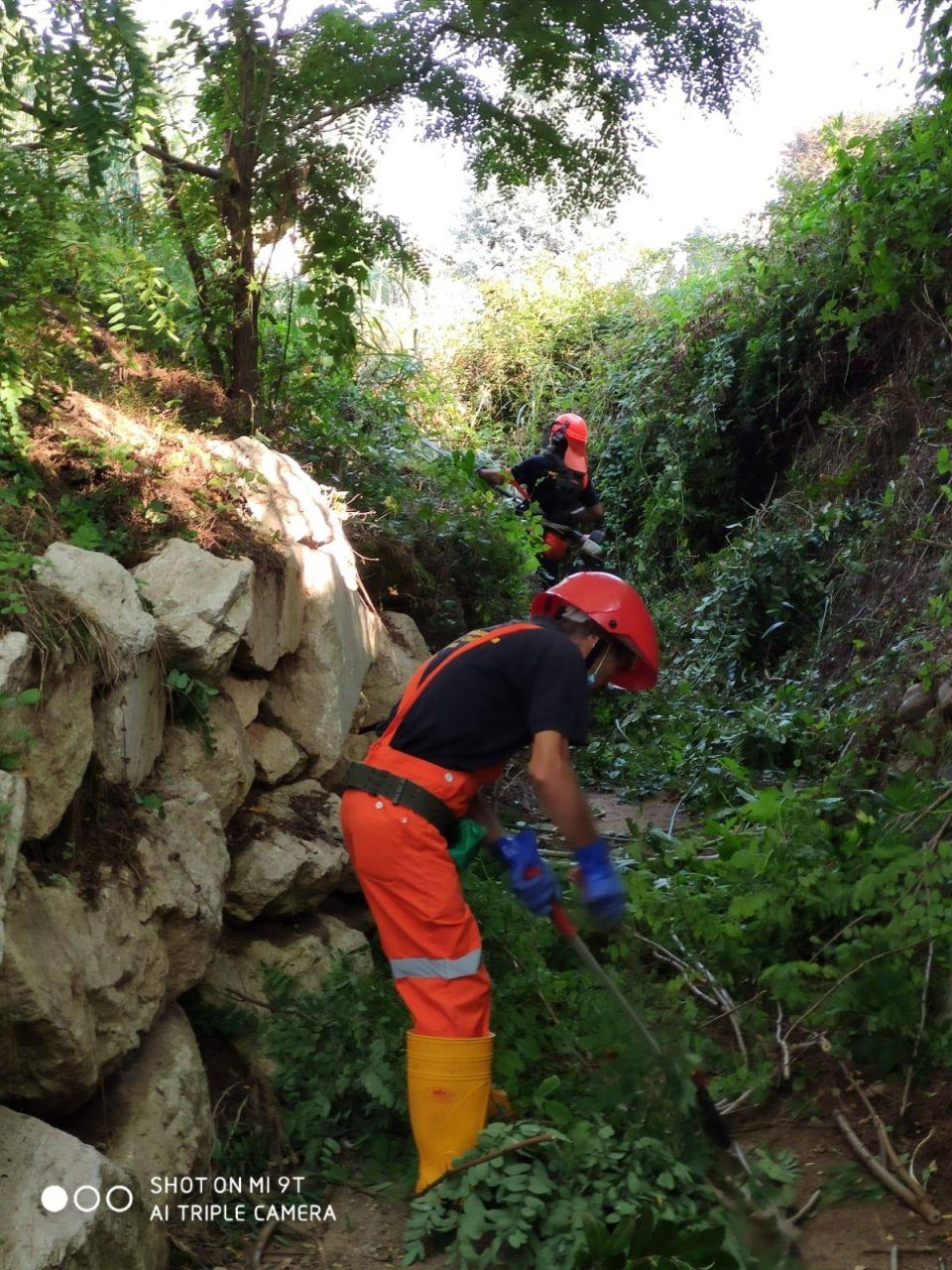 Casatenovo: Protezione Civile in azione per l’operazione “Fiumi sicuri” FOTO