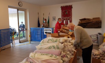 Barzanò: la distribuzione dei sacchetti per l'immondizia si è svolta in sicurezza