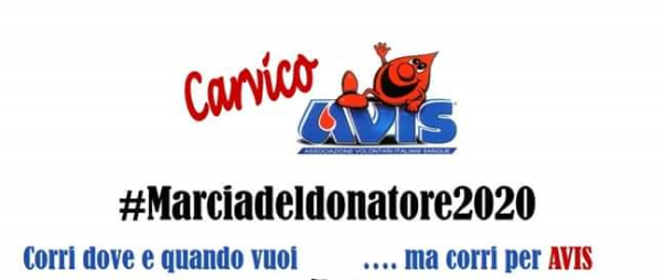 La marcia del donatore 2020 sarà… virtuale