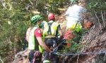 Fungiatt cade e si ferisce, salvato dal Soccorso Alpino