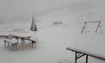 Maltempo in Brianza, in Bergamasca c'è già la neve! IL VIDEO