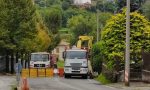 Viganò: si crea una voragine nella strada, via Fermi chiusa al traffico