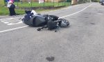 Scontro all'incrocio maledetto: ferito un motociclista FOTO
