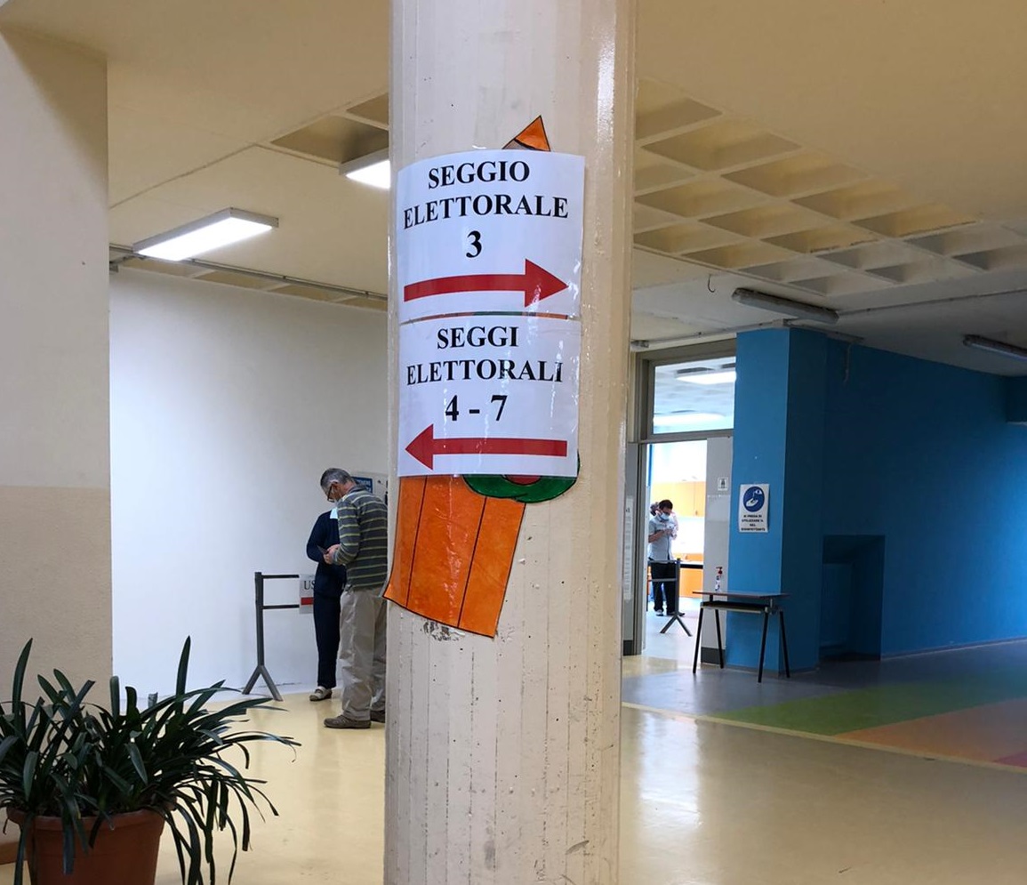 Rischio Covid, chiuso un seggio