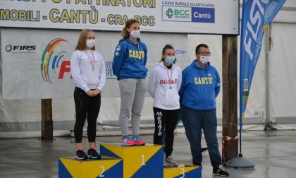 Rotellistica Roseda, Rebecca Valagussa bronzo e podio Nina Corradini in Coppa Lombardia FOTO