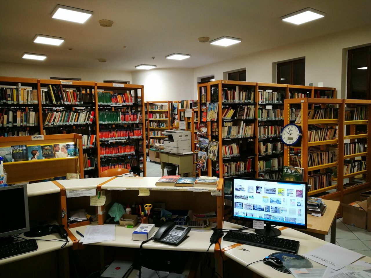 La biblioteca “riparte”: nuovi orari e servizi FOTO