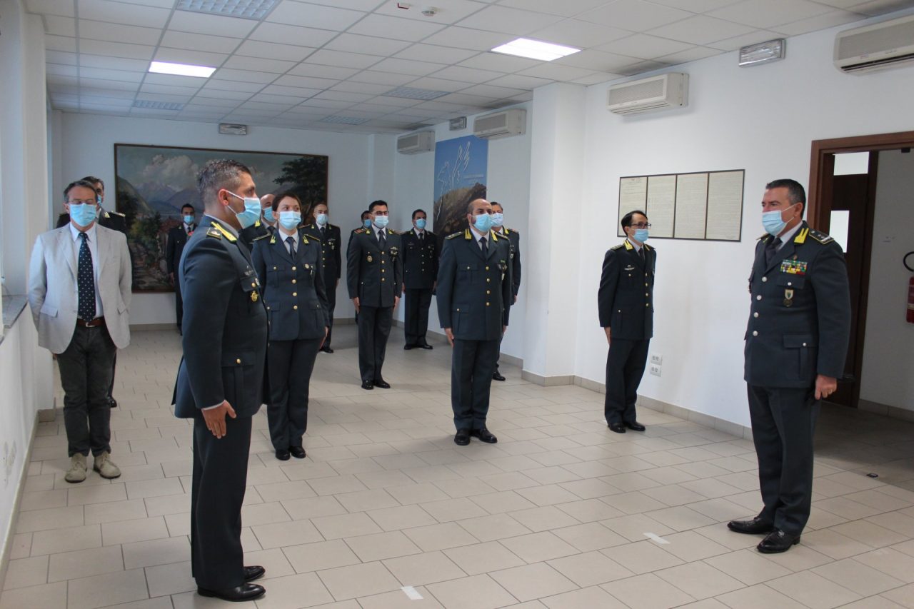 Guardia di Finanza: il Comandante regionale vista il comando di Lecco